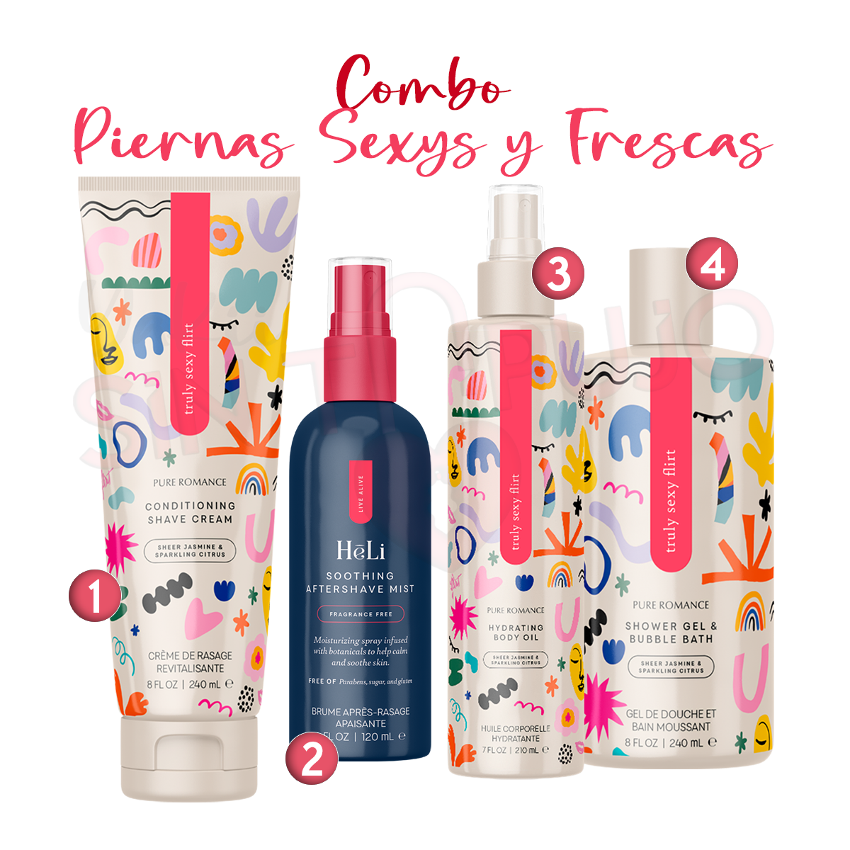 Combo Piernas Sexys y Frescas