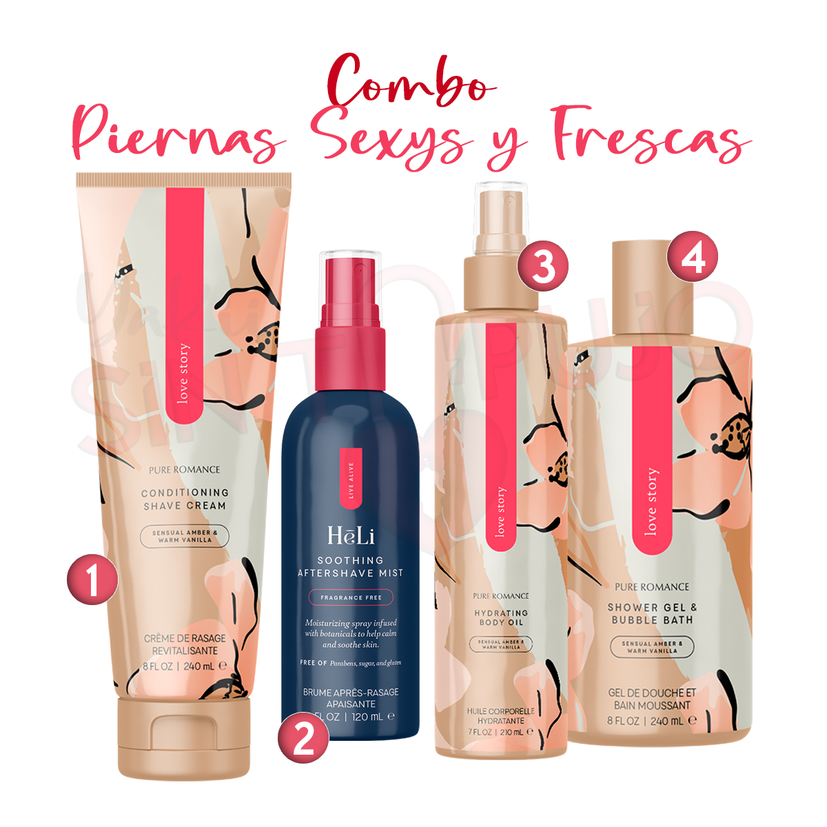 Combo Piernas Sexys y Frescas