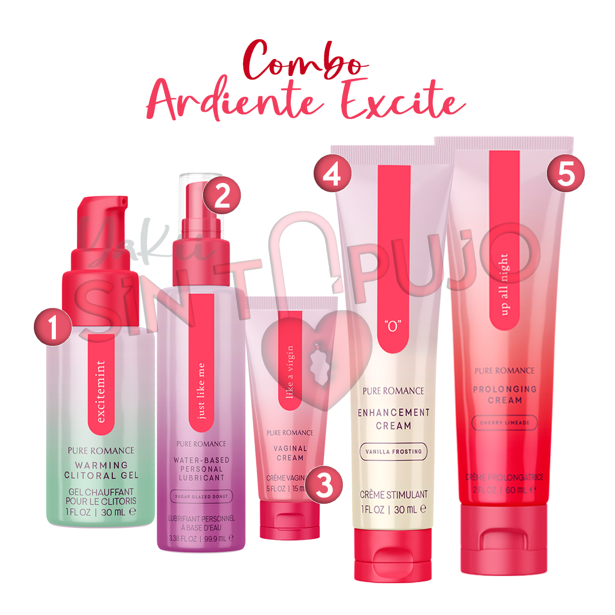 Combo Ardiente Excite