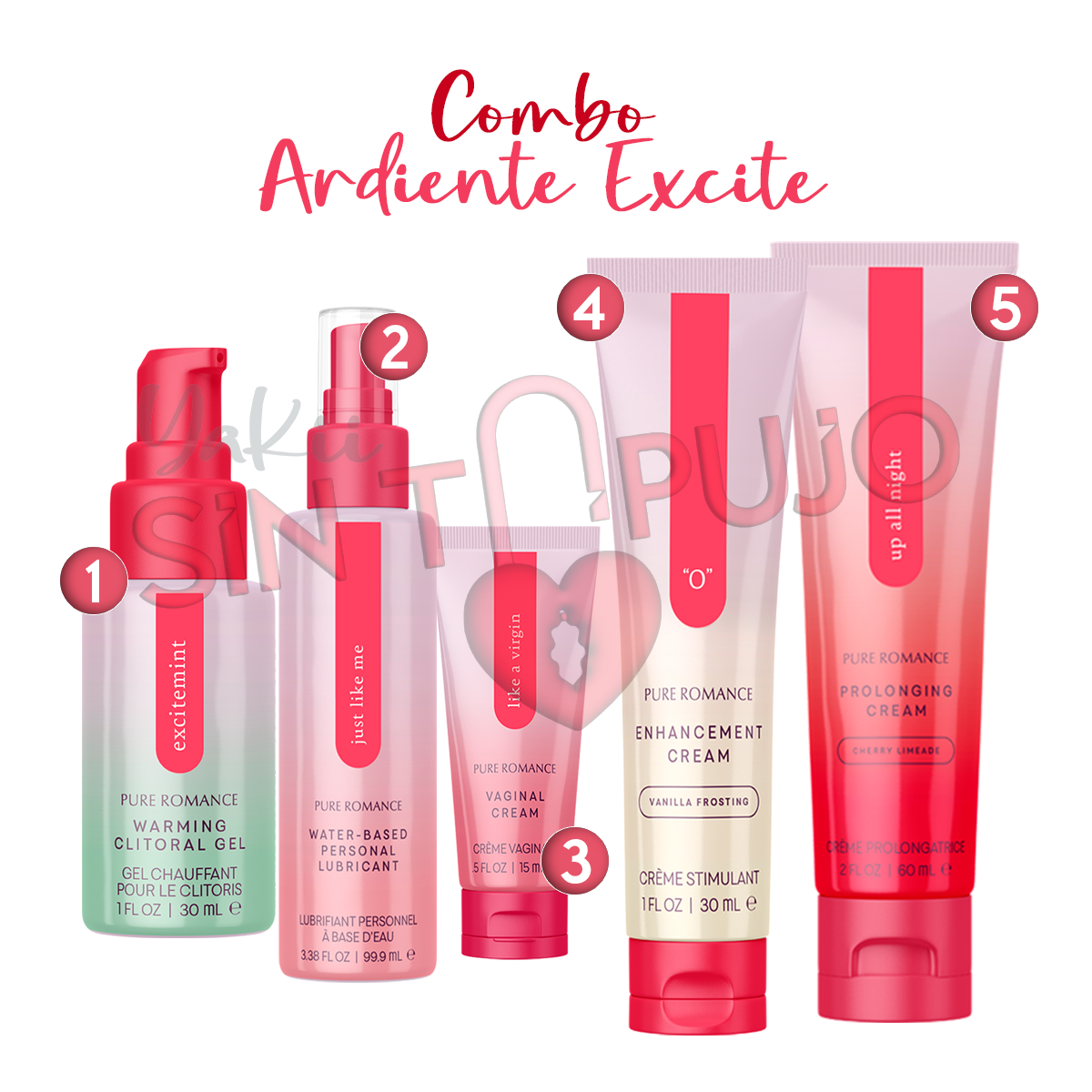 Combo Ardiente Excite