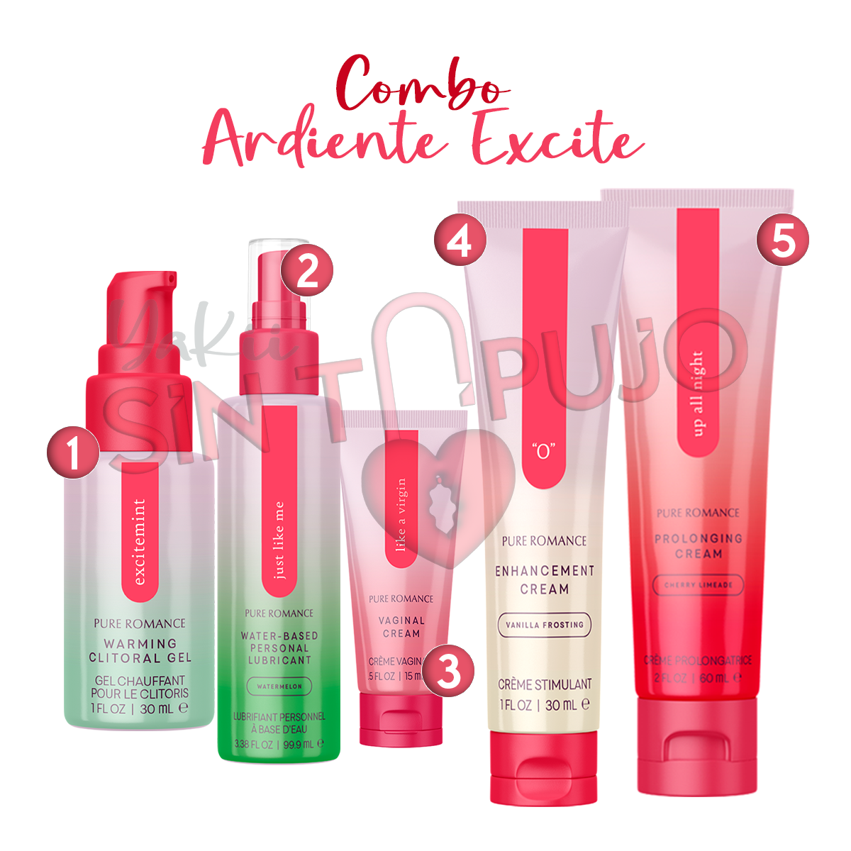 Combo Ardiente Excite