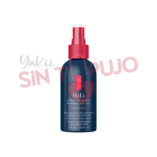 HēLi - Stretch Mark Minimizing Oil (Aceite minimizador de estrías)