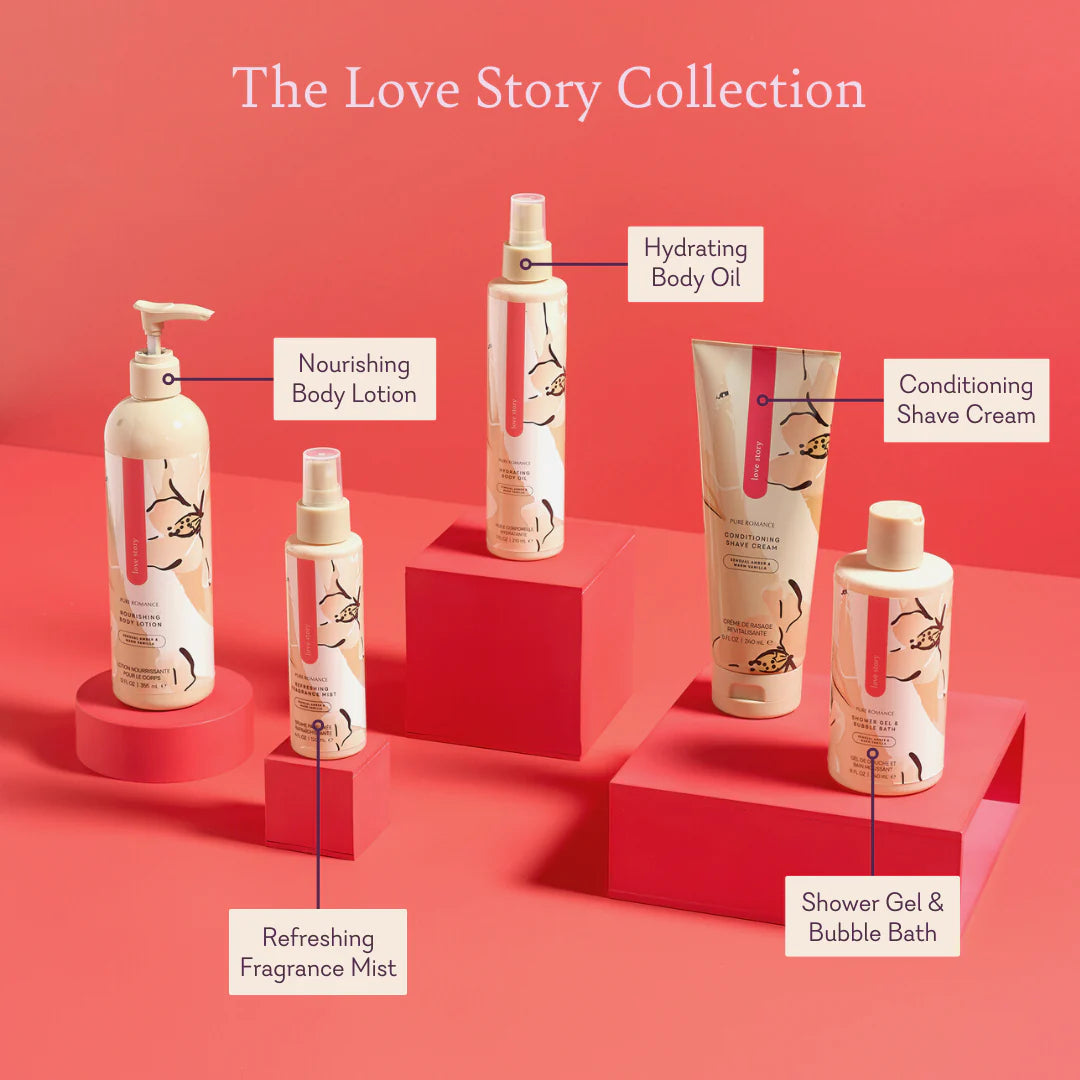 Love Story - Skinny Dip - Shower Gel & Bubble Bath (Jabón líquido y baño de burbujas)