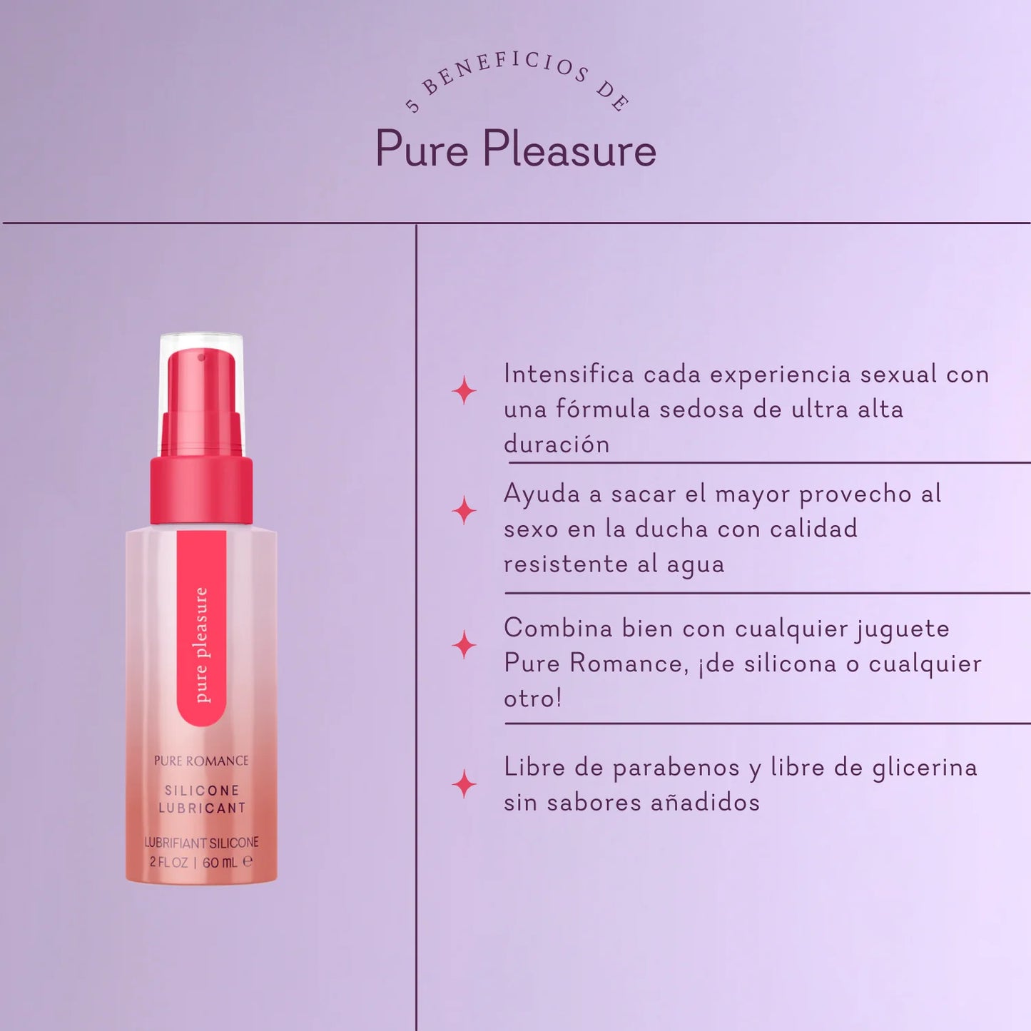Pure Pleasure - Lubricante a base de silicona